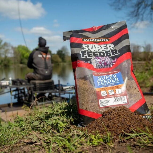 sonubaits supercrush groundbait super feeder - sweet fishmeal