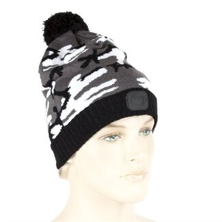 ridgemonkey bobble hat black/white **laatste kans**