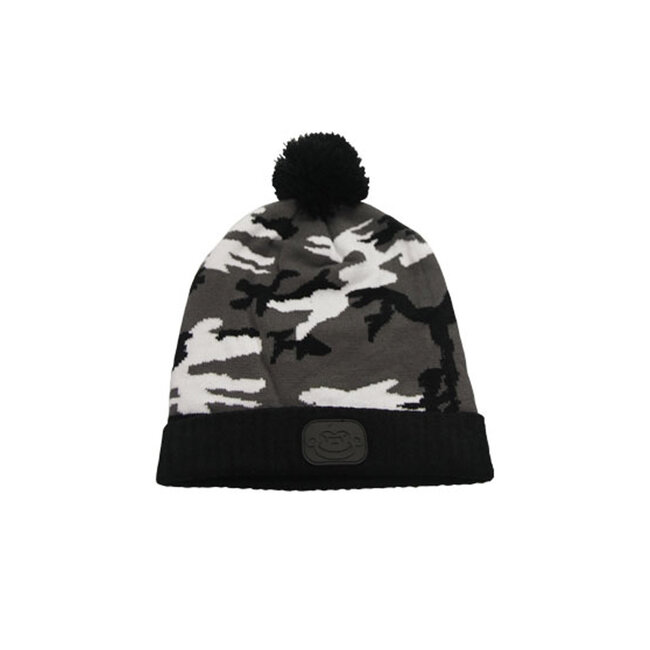 ridgemonkey bobble hat black/white **laatste kans**