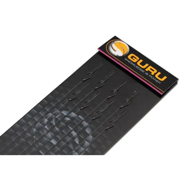 guru f1 maggot ready rigs - barbless