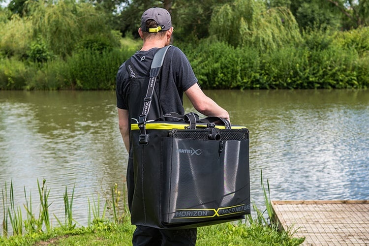 Net Case Storage Matrix Eva Multi Triple Net Storage Bag Large - Hareco Hengelsport