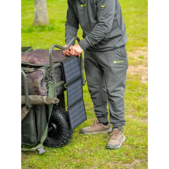 ridgemonkey vault qc3.0 usb-a 21watt solar panel