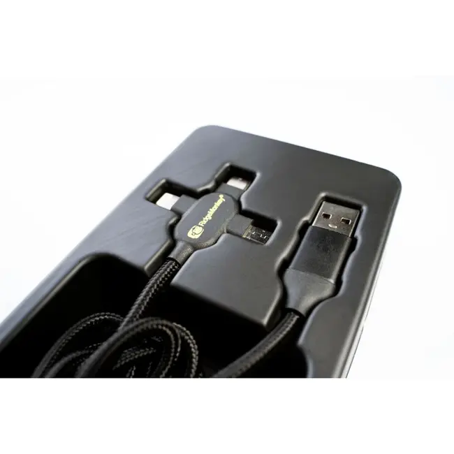 ridgemonkey vault usb-a to multi out cable 2m