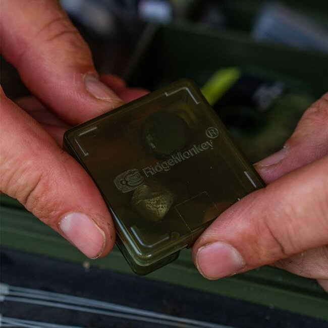 ridgemonkey rock bottom tungsten putty camo duo-box