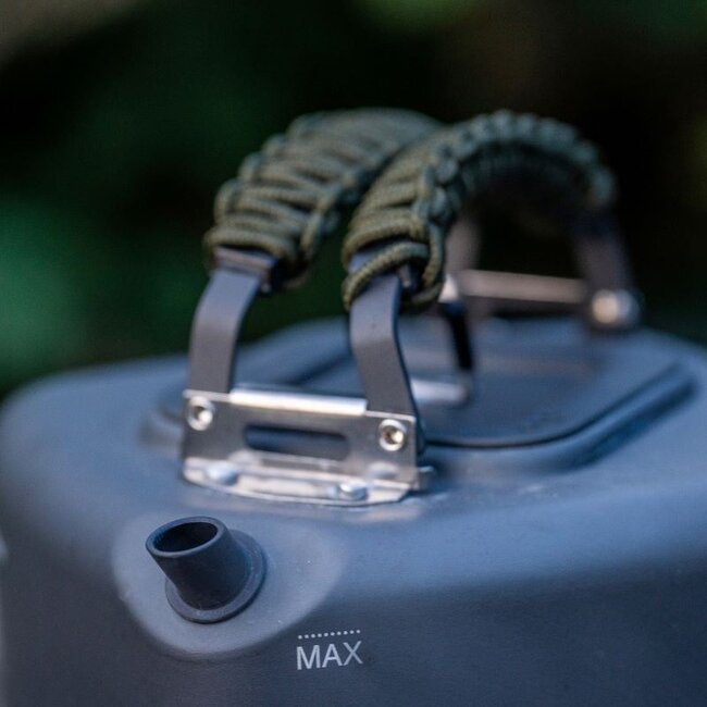 ridgemonkey square kettle - paracord edition