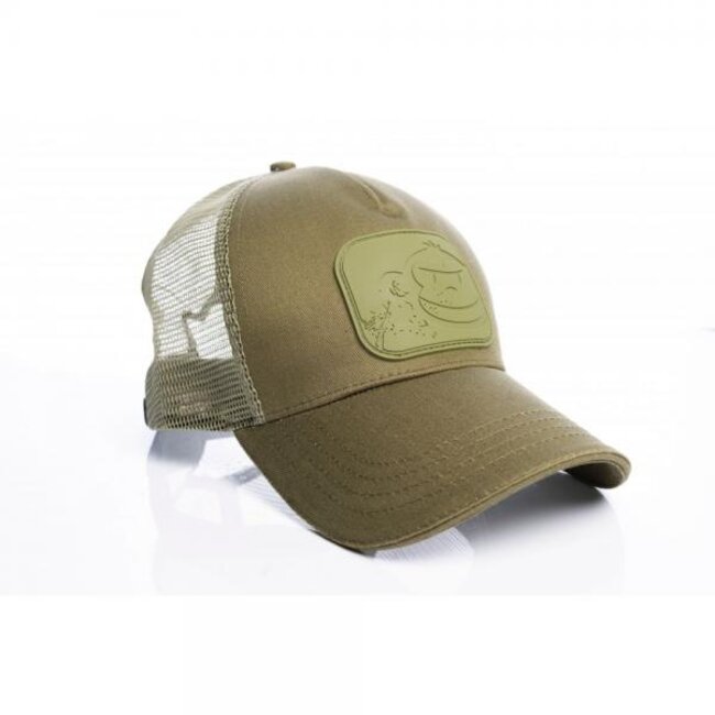 ridgemonkey apearel trucker cap green