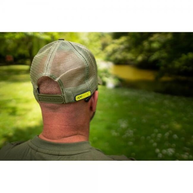 ridgemonkey apearel trucker cap green