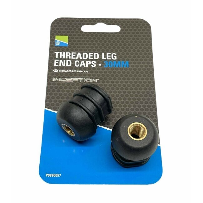 preston absolute threaded end caps 30mm