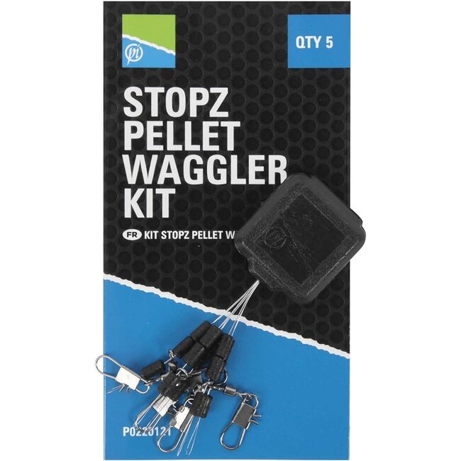 preston stopz pellet waggler kit