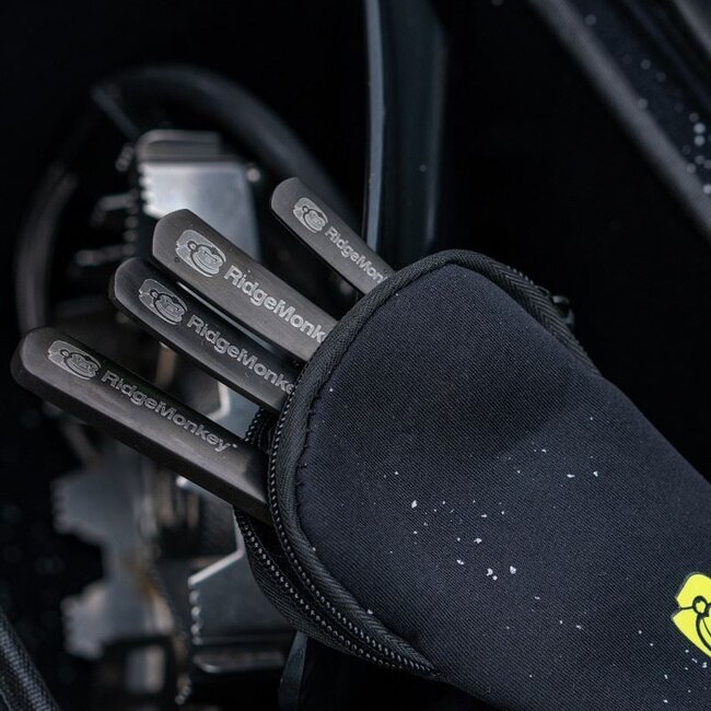 ridgemonkey dlx cutlery set nieuw model