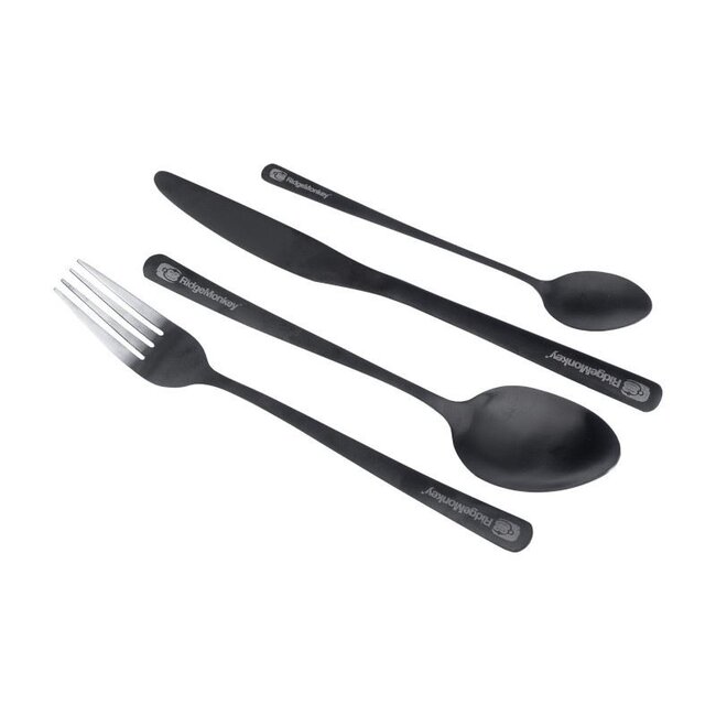 ridgemonkey dlx cutlery set twinpack nieuw model
