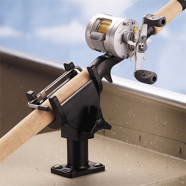 elite quick set boat rod holder