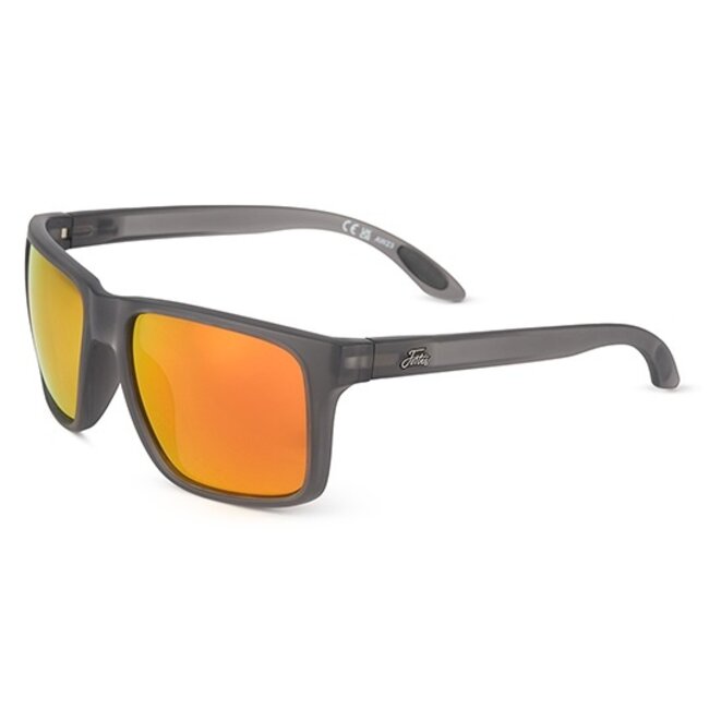 fortis eye wear bays matt brown - amber fire x-blok coating