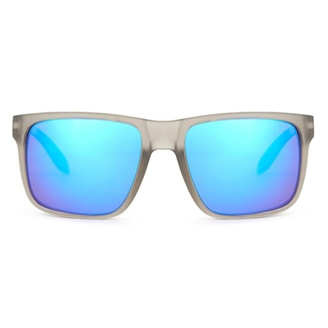 fortis eye wear bays matt greys - blue x-blok coating *2024