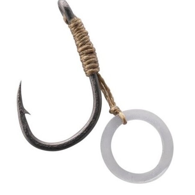 korum banded hook hairs barbed