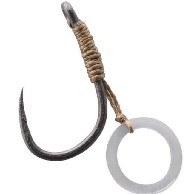 korum banded hook hairs barbless