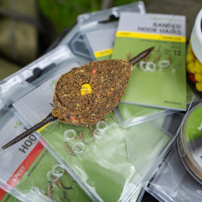 korum banded hook hairs barbless