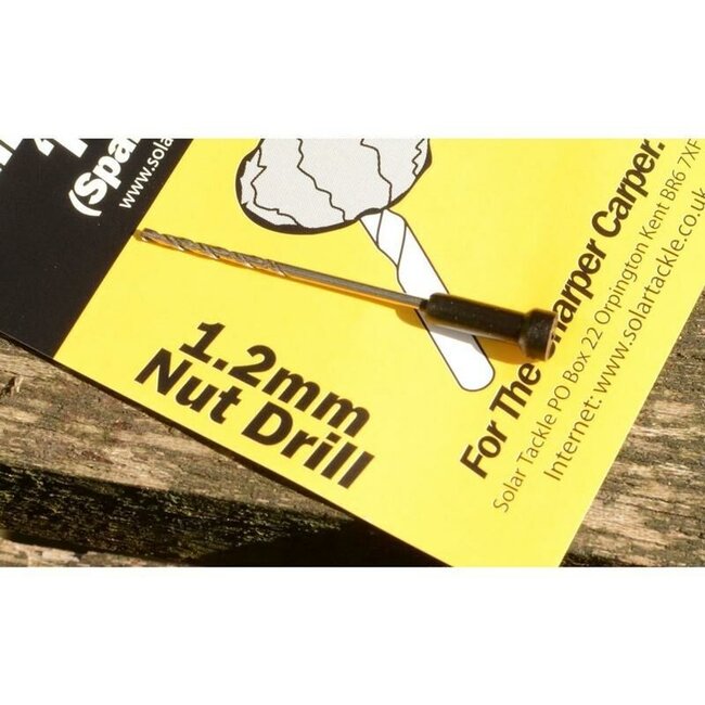 solar tackle boilie needle plus - spare nut drill tool **laatste kans**