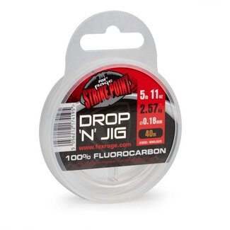 fox rage drop 'n jig fluorcarbon