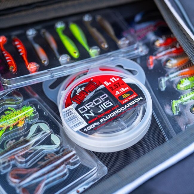 fox rage drop 'n jig fluorcarbon