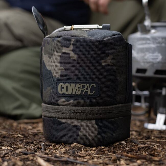 korda compac gas canister jacket cover dark kamo