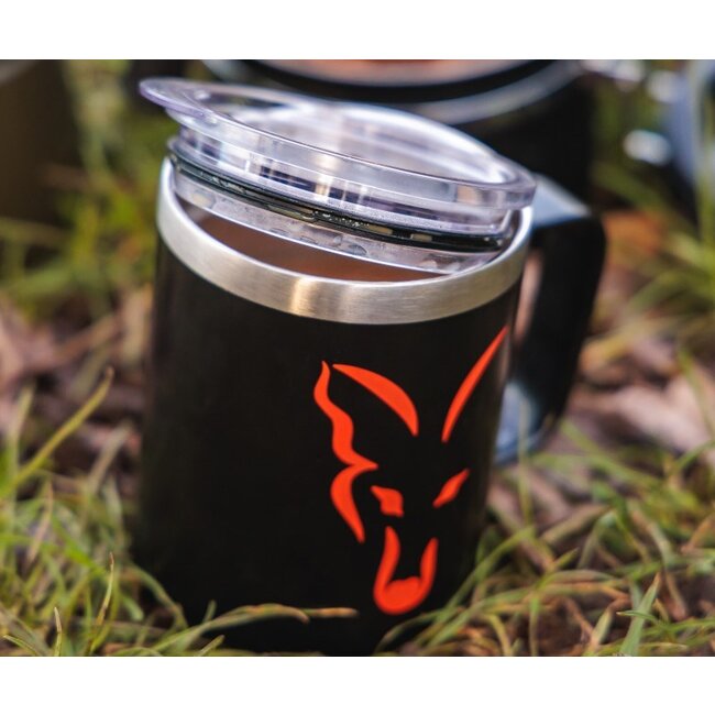 fox stainless thermal mug