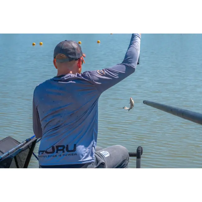 guru hexagon sun core shirt upf 50+uv werend