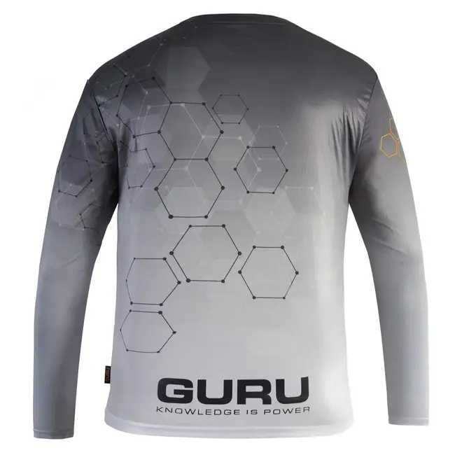 guru hexagon sun core shirt upf 50+uv werend