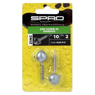 spro zinc screw-in jigheads