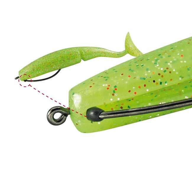 gamakatsu gamakatsu worm ewg black with silicon stoppers