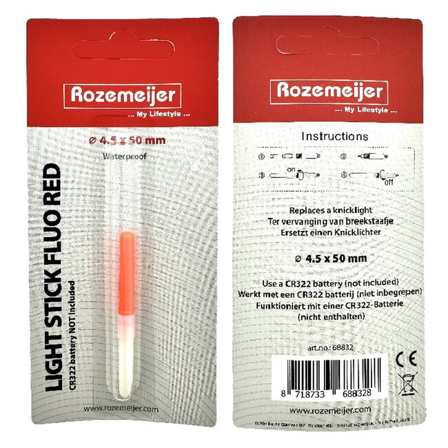 rozemeijer light stick fluo red