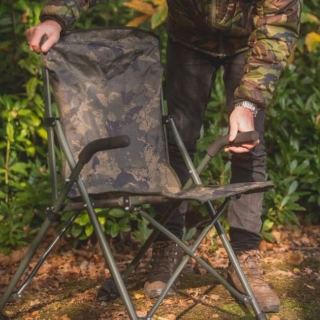solar tackle undercover camo foldable easy chair - high