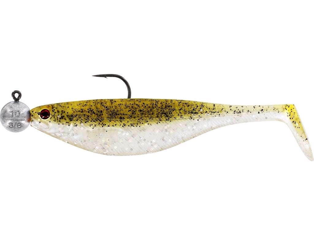 Westin ShadTeez Slim Rigged 'N Ready Gummifisch 14cm - Crazy Firetiger 32g 3 Stuck