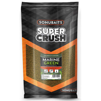 sonubaits supercrush groundbait marine green
