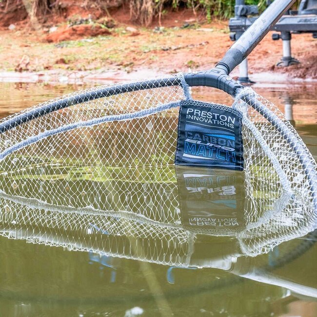 preston carbon euro match landing net