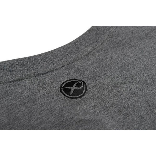 matrix hex print t-shirt grey