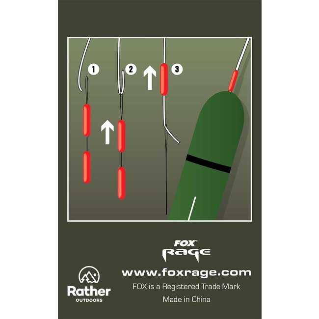 fox rage float stops