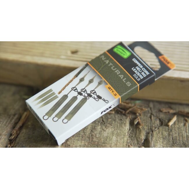 fox copper-core heli rig leaders 50lb