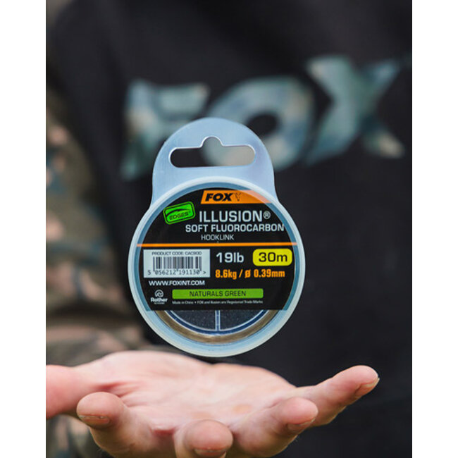 fox illusion soft fluorocarbon hooklink