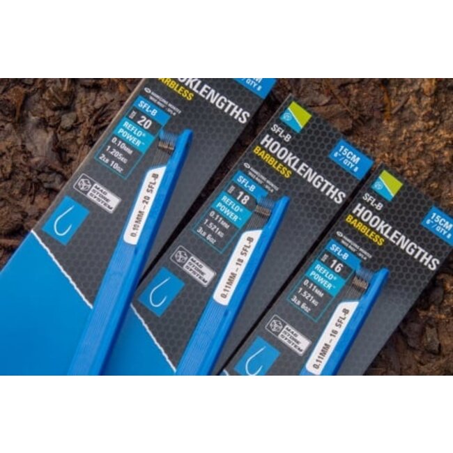 preston sfl-b hooklengths