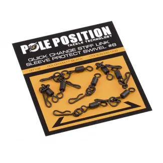 pole position qc stiff link sleeve protect swivel maat 8