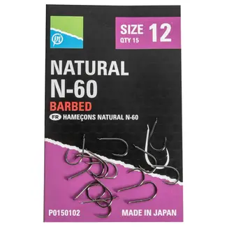 preston natural n-60 barbed
