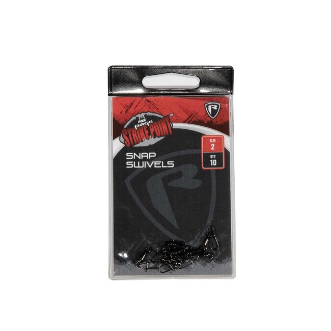 fox rage strike point snap swivels