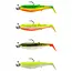 savage gear ready rigged cannibal shad dark water mix pack 10cm