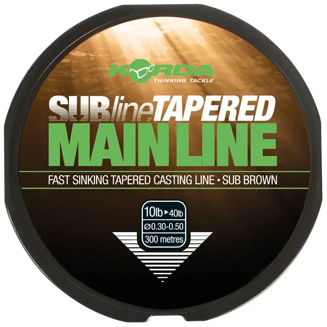 korda subline tapered mainline