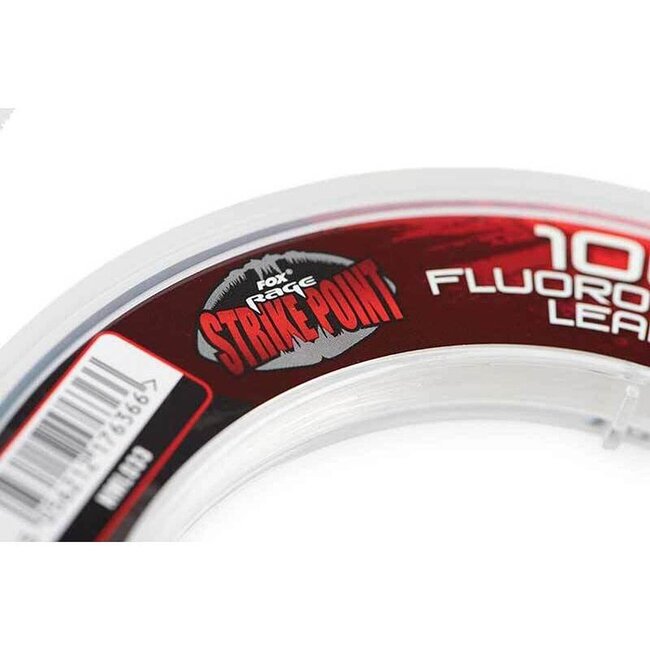 fox rage strike point 100% fluorocarbon leader