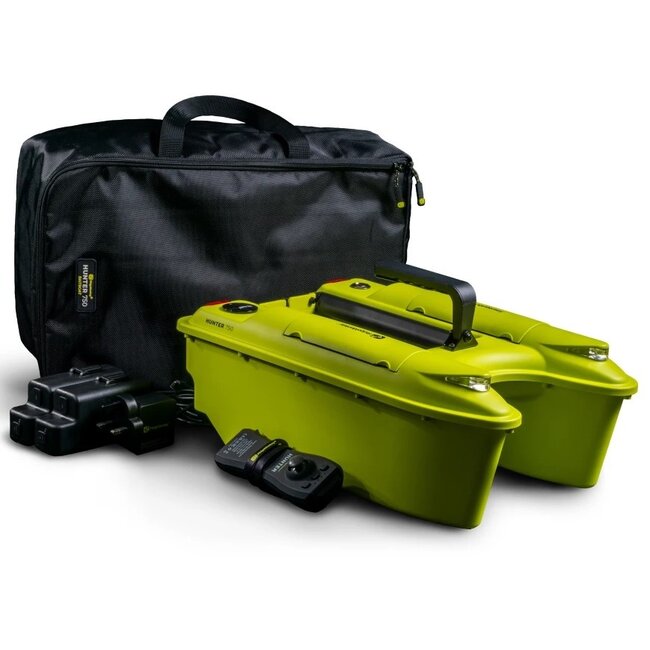 Ridgemonkey hunter 750 hi-viz bait boat model 2026