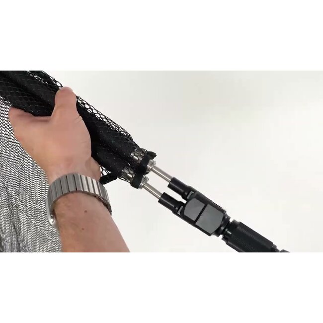 fencl carp premium landingsnet rubber carbon 42" (net&steel)