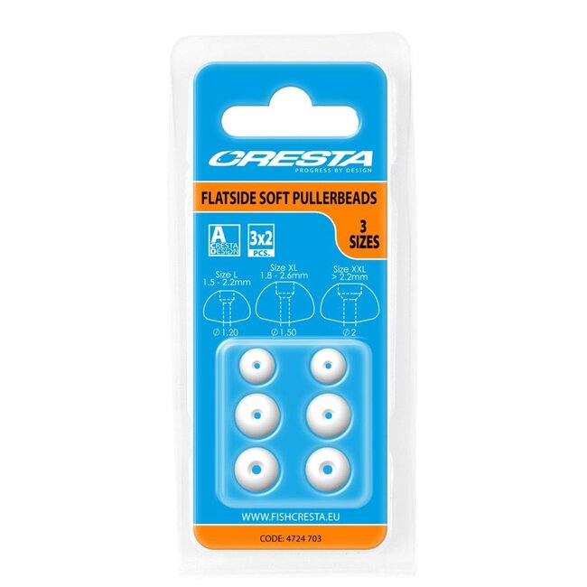 cresta flatside soft pullerbeads