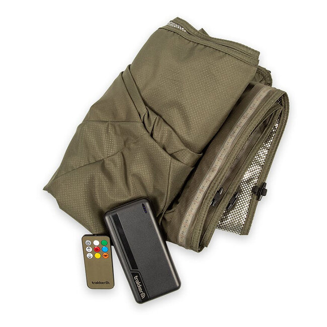 trakker tempest rs brolly nitelife vapour shield
